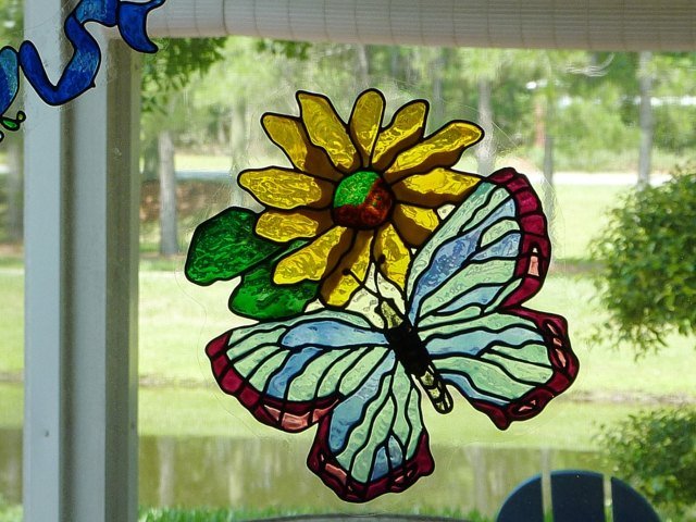 Jesenné nápady na dekoráciu slnečnice krásne okno