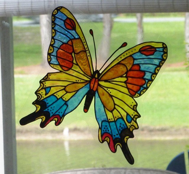 Motívy jesenných motýľov