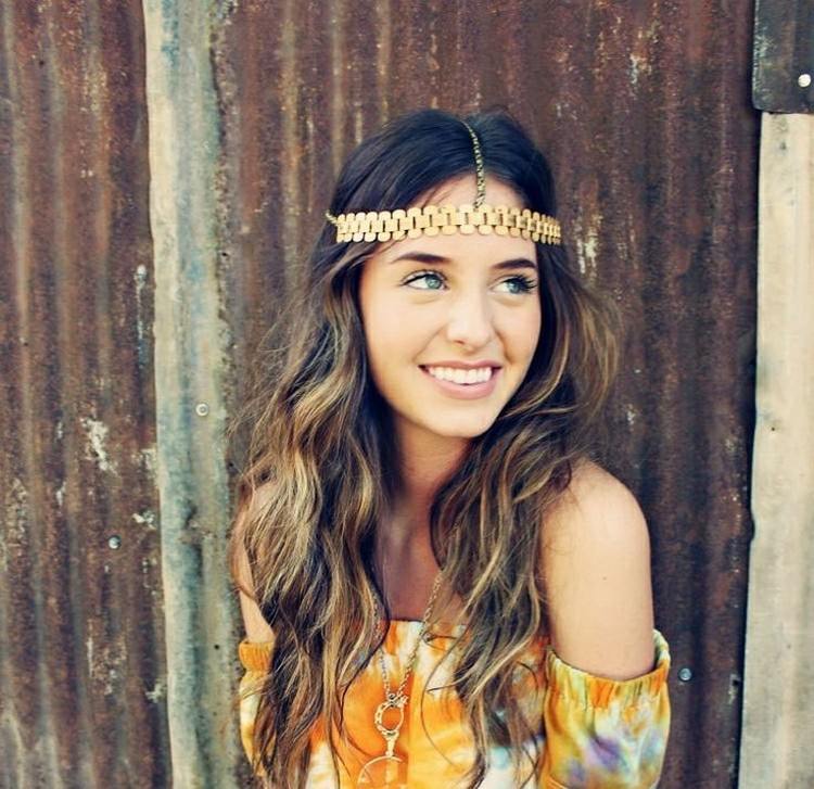 Jesenné účesy-dlhé vlasy-melír