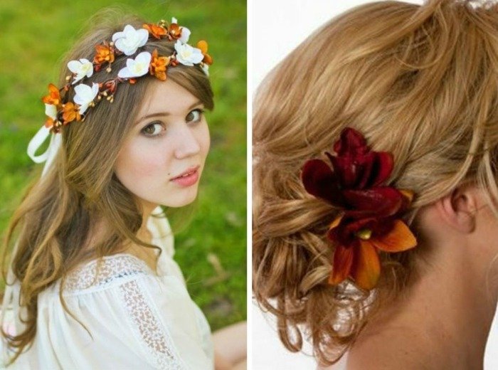 Kvetinové vence alebo len veľký jesenný kvet štýlový-kvet-jesene-vo-vlasoch