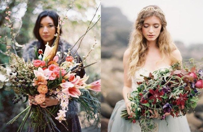 svadobná kytica šitá na mieru-elegantná-úplne prírodná-jemne voňavá