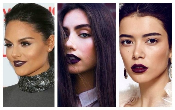 slivková farba-rúž-jesenný trend