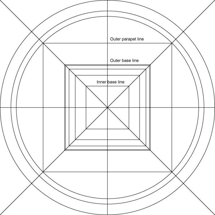 lineárna schéma na navrhovanie a kreslenie mandál sami Jesenné mandaly vytlačte-vymaľujte-šablónu-vyrobte-si-