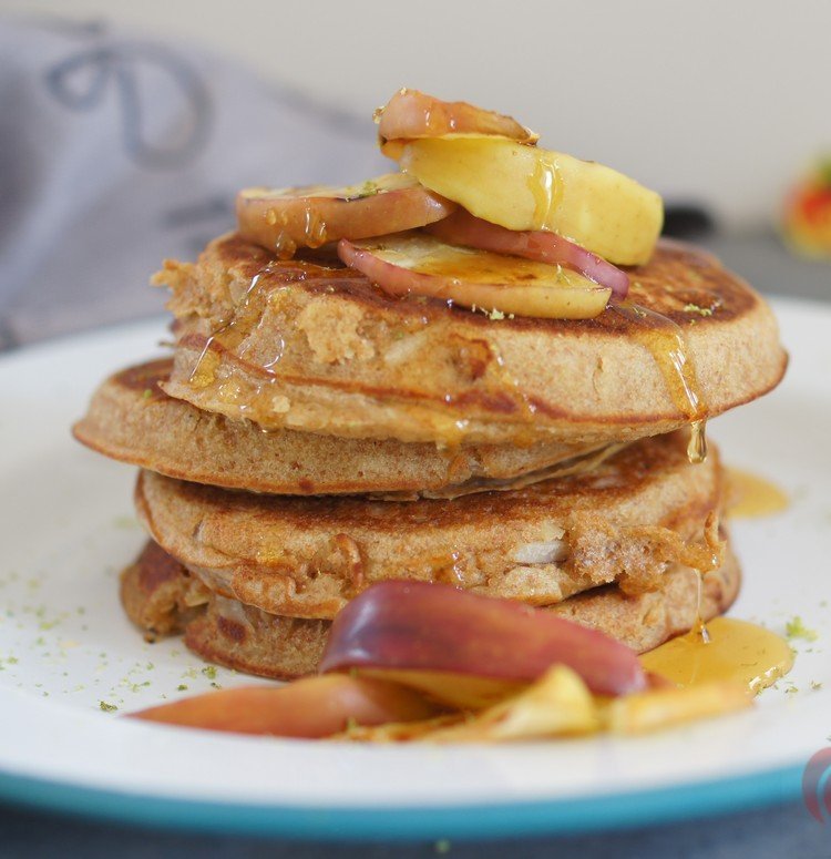 Jesenné recepty palacinky-karamelizované-jablká