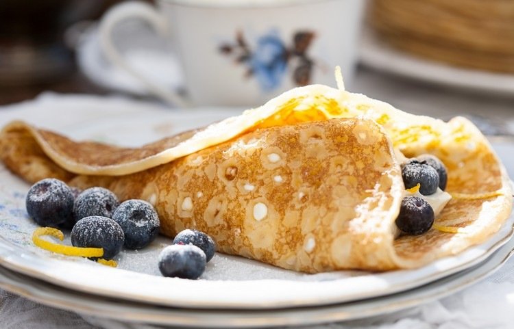jeseň-recepty-brunch-nápady-krep-čučoriedky