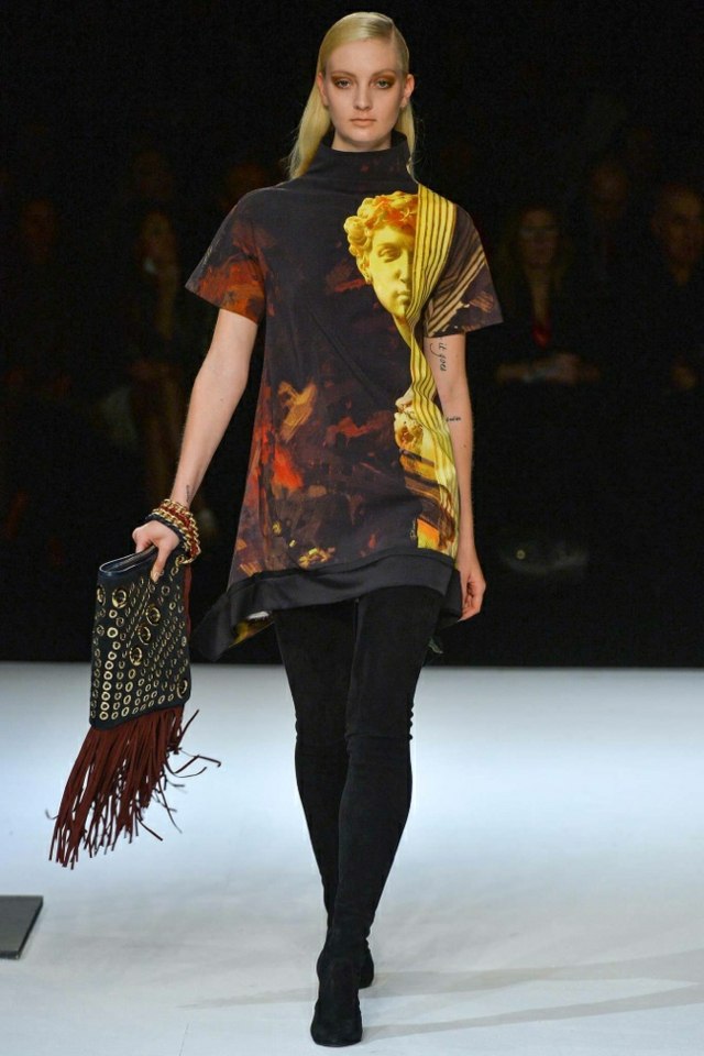 Tunika jesenná zimná móda 2014 2015 Jeseň-Zima 2014-2015