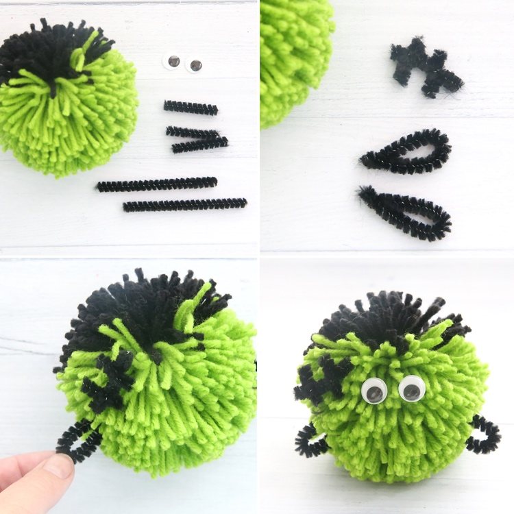 Vyrobte si jesenné dekorácie pre halloweenske párty príšery z pomlázok