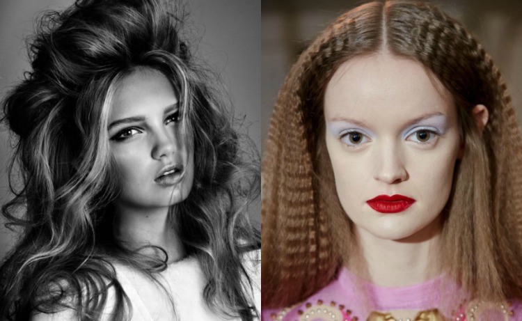 Účesy na jeseň-2017-2018-trendy-retro-objem