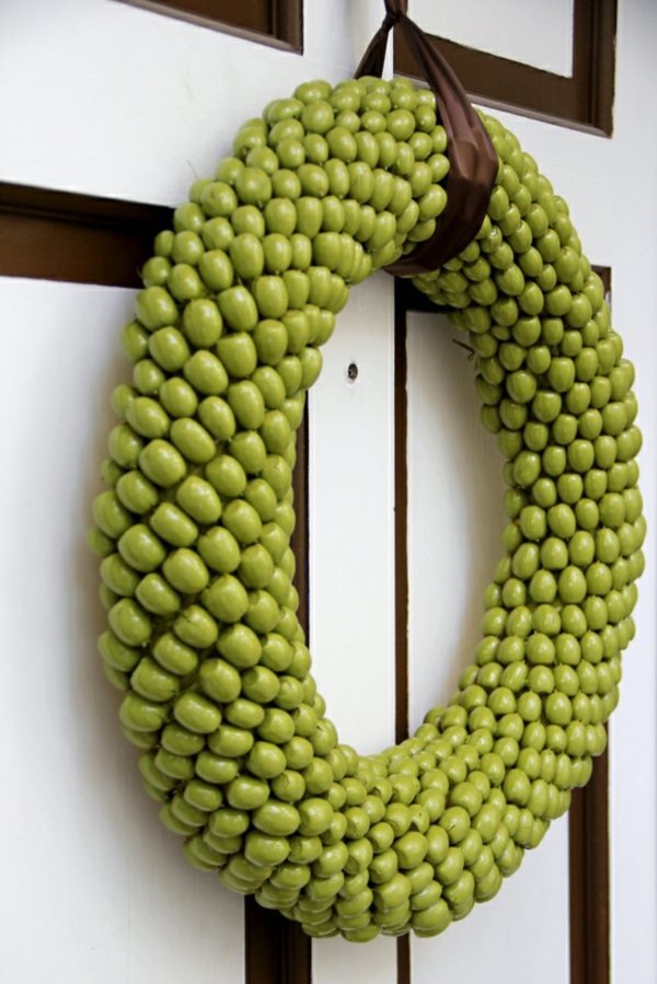 nápad na výzdobu domu drotárskych žalude