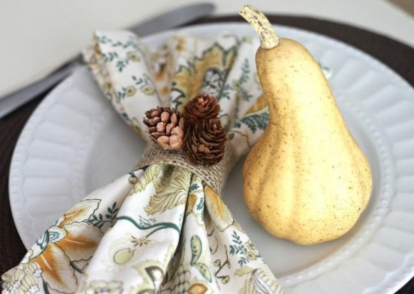 Vyrobte si obrúsky obrúčky, vyrobte si stolné šperky