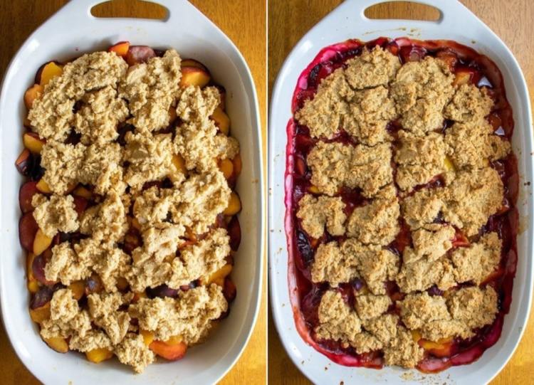 Šúľok upečieme v rúre a rozložíme na poháre