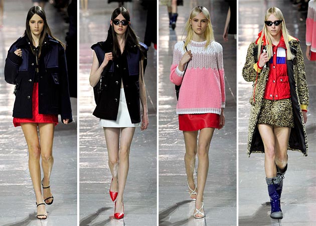 Krátke sukne sezóny Jeseň Zima 2014 2015