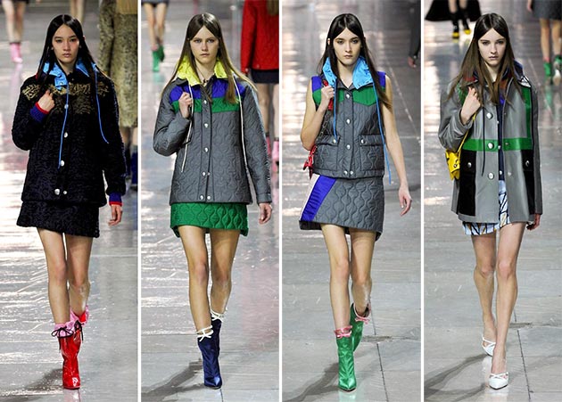 Trends prešívané mini šaty, krátke členkové čižmy