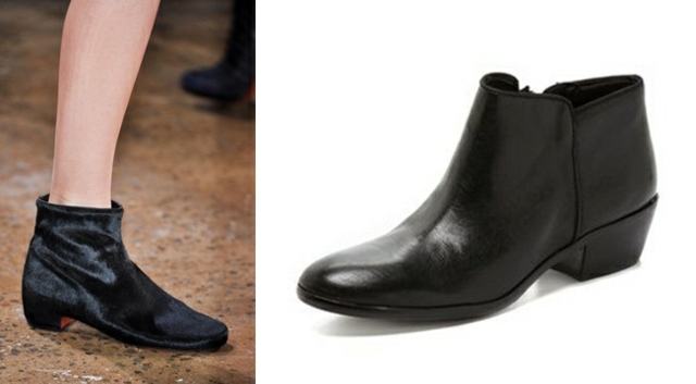 Jesenné módne trendy dámske členkové čižmy Módne trendy dámske členkové čižmy ploché