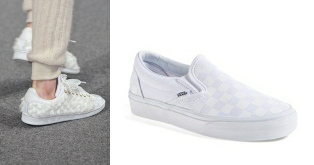 Topánky športové bielej farby moderné športová biela farba moderná praktická