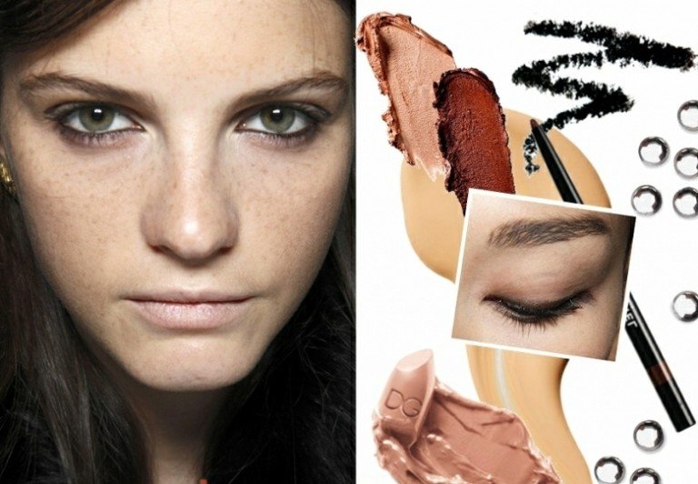 Paleta jesenného typu-farebná paleta-pehy-primer-broskyňa