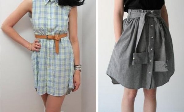 dámske oblečenie-urob si sám-z kockovaných kockovaných prevedení