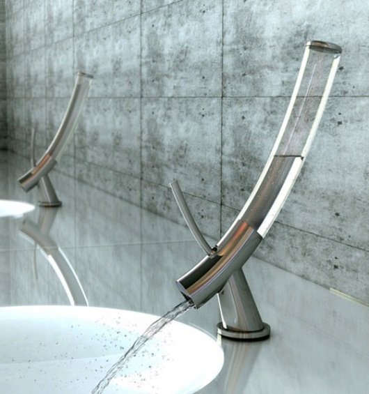 Nápady na dizajn faucetu Sklenený faucet-1limit Faucet Design Umelé sklo Faucet-1limit