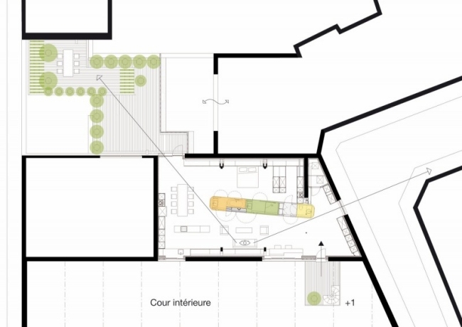 Belgicko Liege Kempart-loft interiérový dizajn na mieste