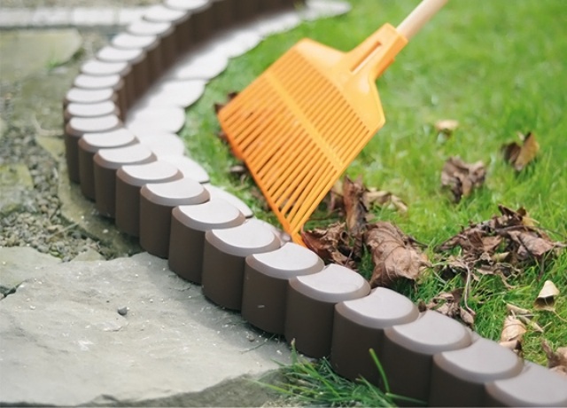 Okrasné trávnikové obrubníky nápady-nápady na záhradnú krajinu