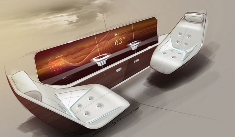 High Tech Design-Mercedes-lufhansa-projekt-interiér-sedadlá-luxus-pohodlie-bezpečná jazda