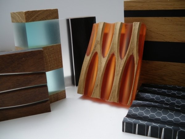 3D stenové panely so vzorom Lamellux