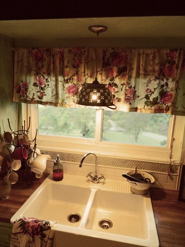 Závesná lampa kuchynská zástena urobte si vlastný nápad