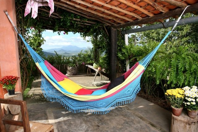 záhradný popoludňajší spánok relaxujte a vychutnajte si zvuky prírody