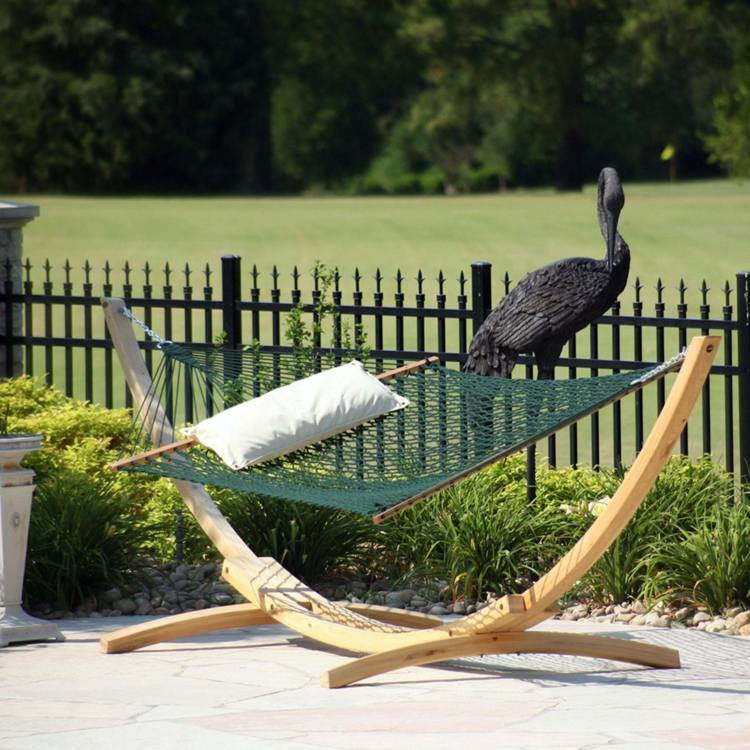 Dajte hojdaciu sieť do záhrady hamaky s rámom comfort-lounge-exotická-záhradná-plot-kov