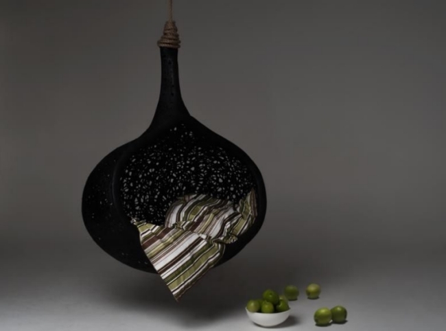 ratanová závesná stolička maffam freeform manu designer ratanová závesná stolička maffam freeform manu designer