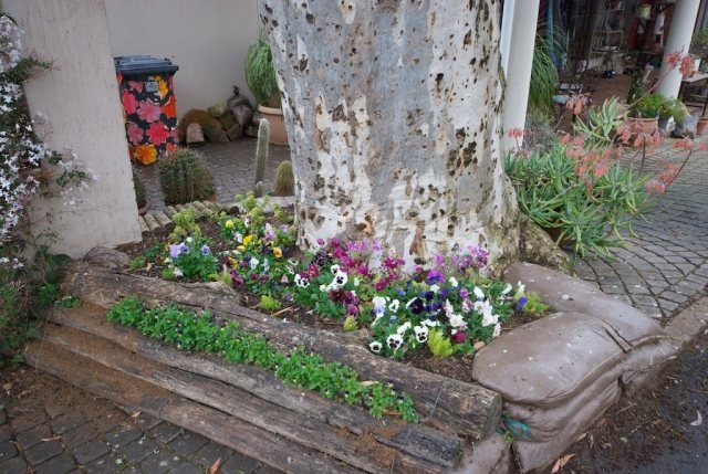 vyvýšené postele záhrada stavať nápady vrecia s pieskom