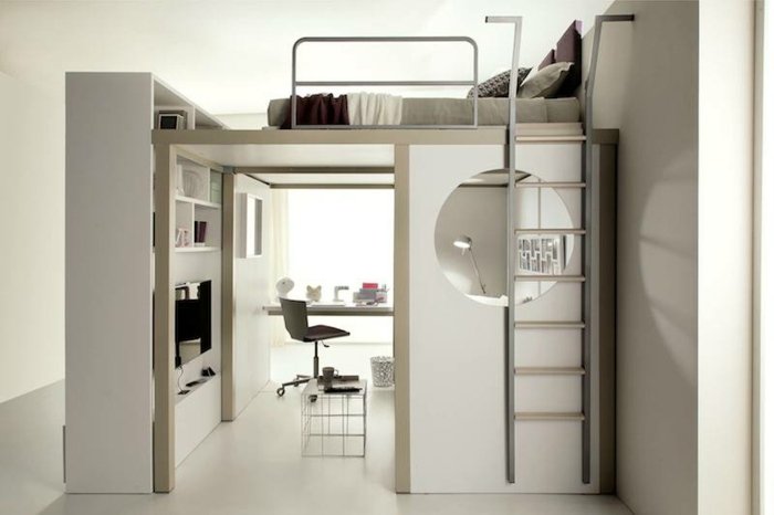 priestorovo úsporné riešenia pre malú spálňu