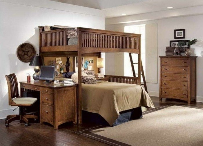 Verzia s drevenou posteľou-s-drevom-pre dospelých