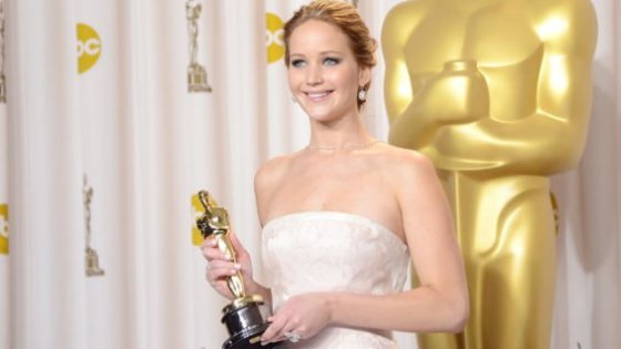 Updo Jennifer Lawrence Oscars Updo - Jennifer Lawrence - trend Oscarov
