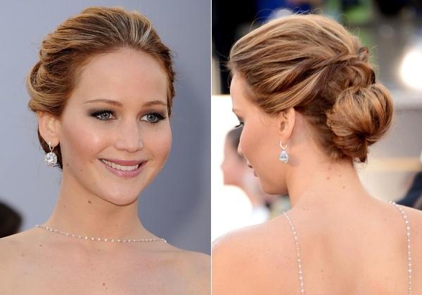 Updo Jennifer Lawrence Oscars 2013 Updo -Jennifer- Lawrence -Oscars- trend 2013