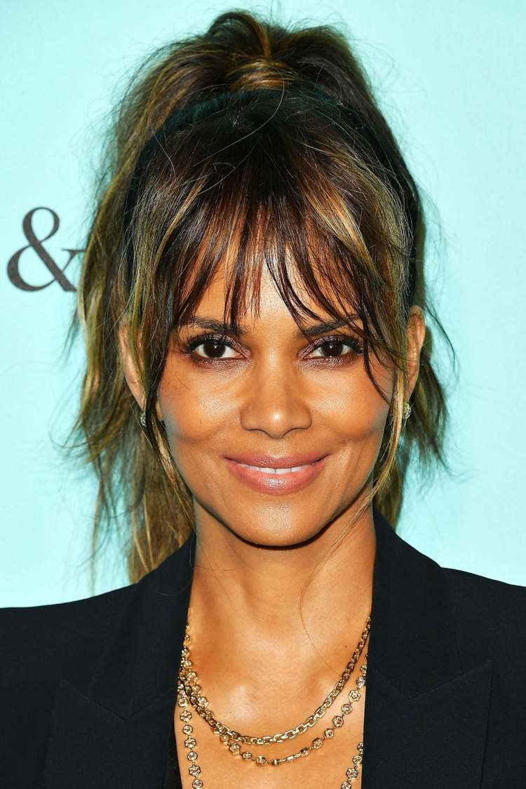 Účesy Halle Berry Účesy s dlhým chvostom