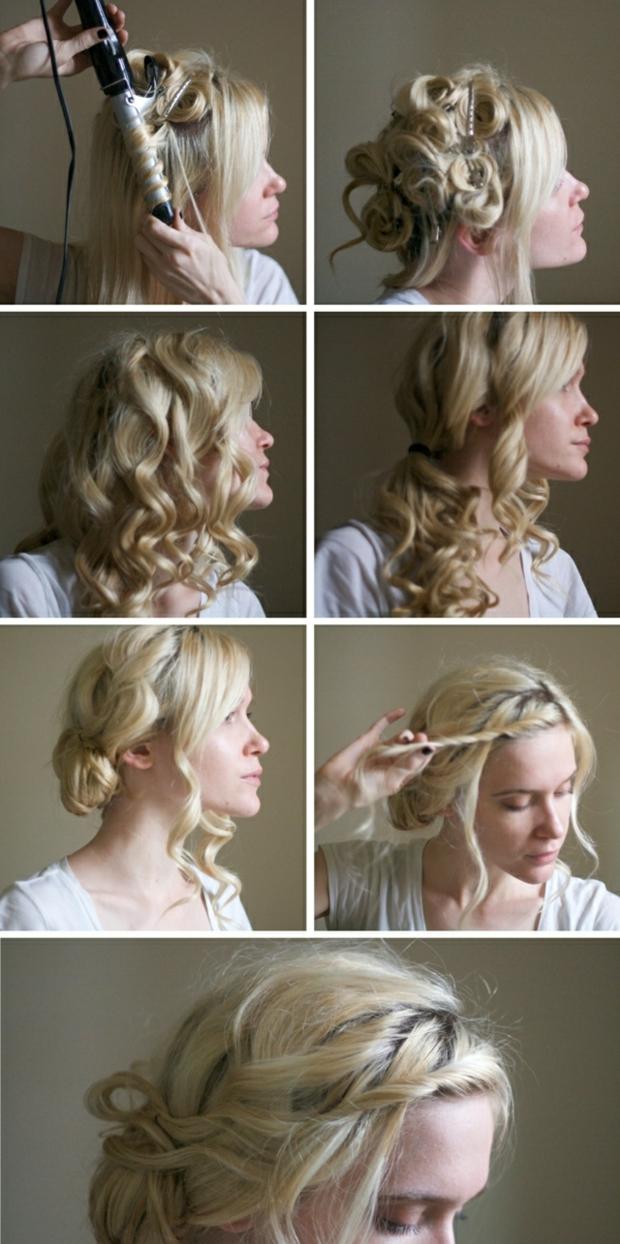 urobte si inštrukcie nápady kučery