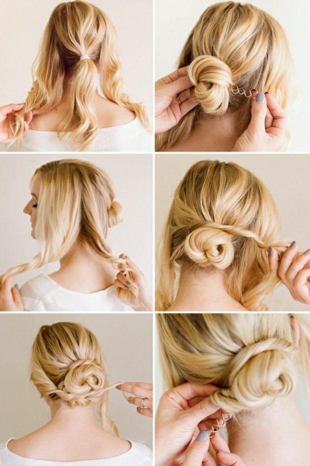 Účes urobte sami, nápady urobte podľa pokynov