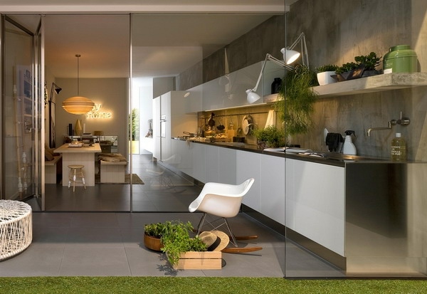 moderný dizajn kuchyne Kolekcia Arclinea