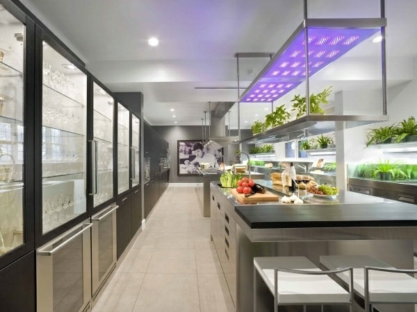 farby moderného dizajnu kuchyne