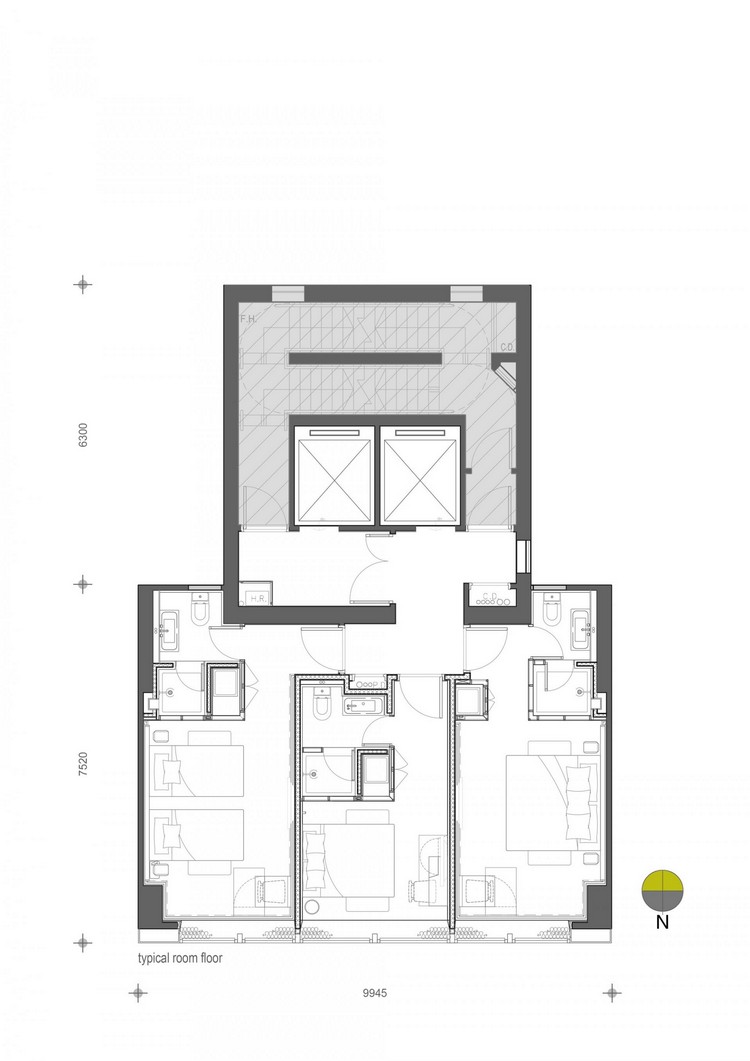divízia tuve-design-hotel-pôdorys-suita-izba
