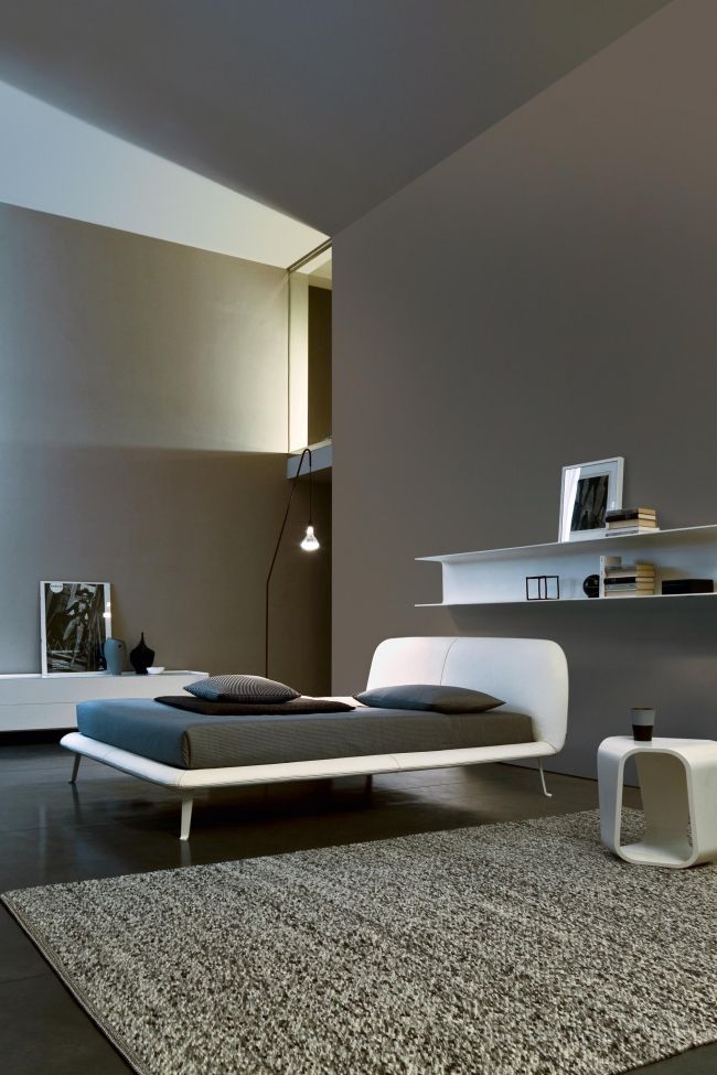 Nashville posteľ biely dizajn-Cinova výroba nábytku moderná