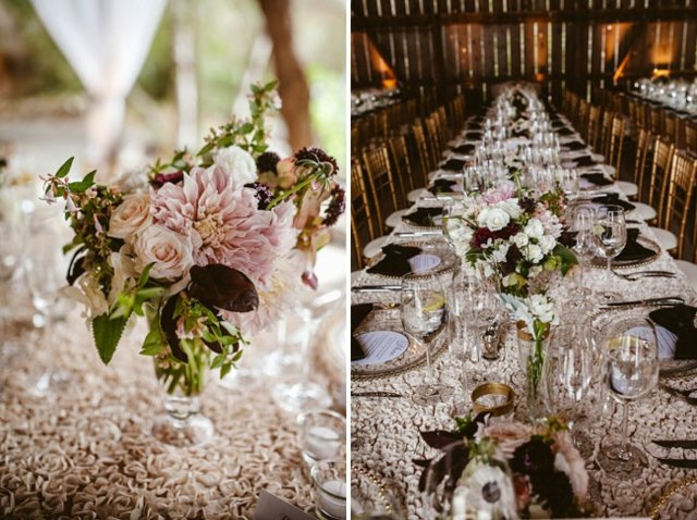 Svadobné vinobranie kvety nápady na stôl dekorácie Vintage kvety stôl nápady nápady dekorácia slávnostné