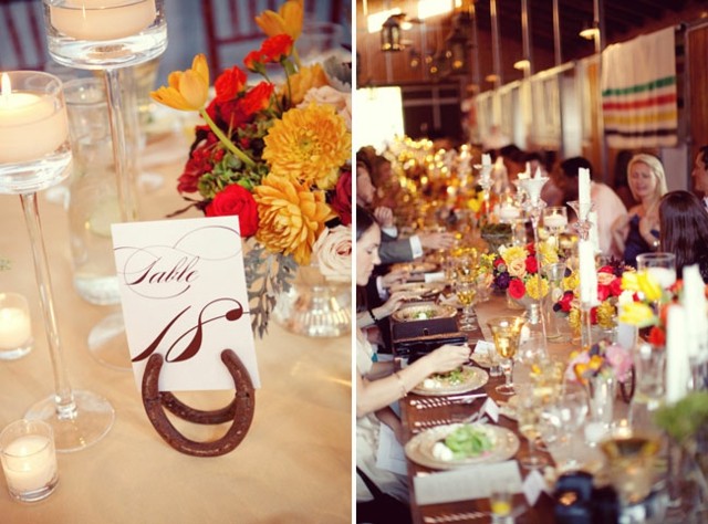 romantické nápady na dekoráciu stola podkova miesto karta Nápady na dekoráciu stola podkova miesto karta rustikálny originál