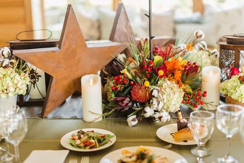 Svadobné nápady nápady jesenné kvety šípkové sviečky