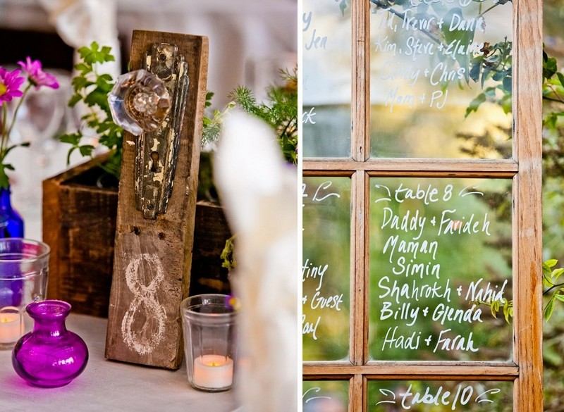 Svadobné nápady nápady jeseň dvere karta