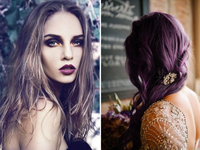 svadobný dekor-slivka-nápady-pery-farba vlasov