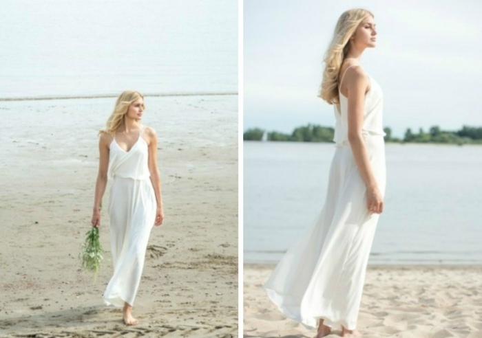 Nevesta na pláži