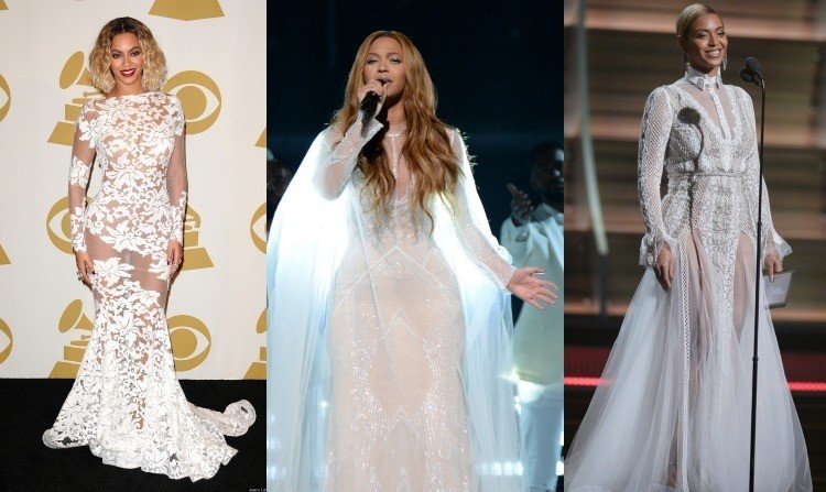 Beyonce s bielym oblečením na Grammy 20014/2015/2016 svadobné šaty-biele-šaty-beyonce-grammy-2014-2015-2016