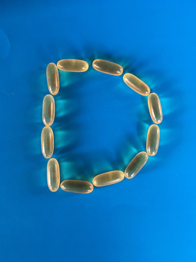 rybí olej ako doplnok stravy s vysokým obsahom vitamínu d